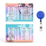 Generic X‑Ray Badge Buddy PVC Technique Card with Drawstring Blue-0
