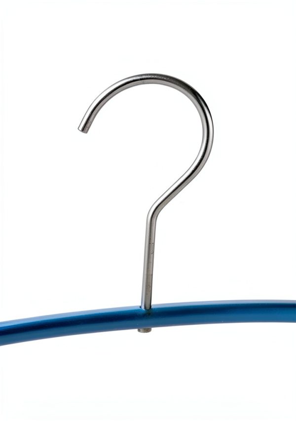 FixtureDisplays Blue Stainless Steel Lead Apron Hanger 28L x 2.9H-3