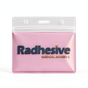 Radiology Adhesive Marker RADHESIVE Pink PVC Chisel XMHG0721 3x3in-0
