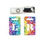 RadiantX XRay Markers Lead Free Radiopaque L R with Carry Strap-0
