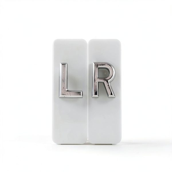MENURSY X‑Ray L R Marker High Density Lead Plastic Holder Model 123-4