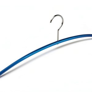FixtureDisplays Blue Stainless Steel Lead Apron Hanger 28L x 2.9H-0