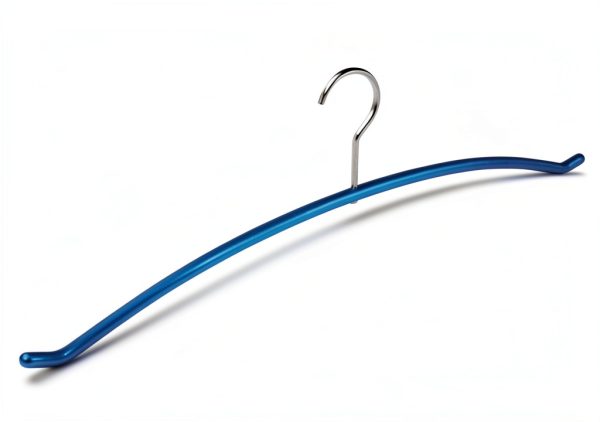 FixtureDisplays Blue Stainless Steel Lead Apron Hanger 28L x 2.9H-0