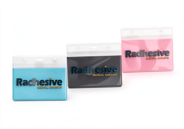 Radiology Adhesive Marker RADHESIVE Pink PVC Chisel XMHG0721 3x3in-1