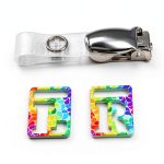 Mini X-ray Markers Rolseley Radiopaque Metal Compact Rainbow Design-0