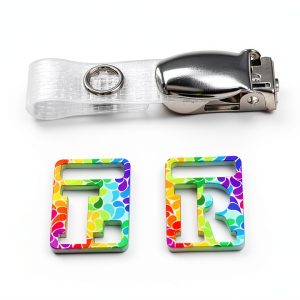 Mini X-ray Markers Rolseley Radiopaque Metal Compact Rainbow Design-0