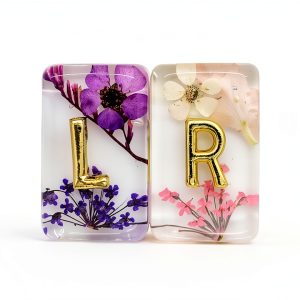 RadixGlitter X-Ray Flower Markers with RADIXGRIP Adhesive Purple Resin-0