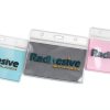 Radiology Adhesive Marker RADHESIVE Pink PVC Chisel XMHG0721 3x3in-2