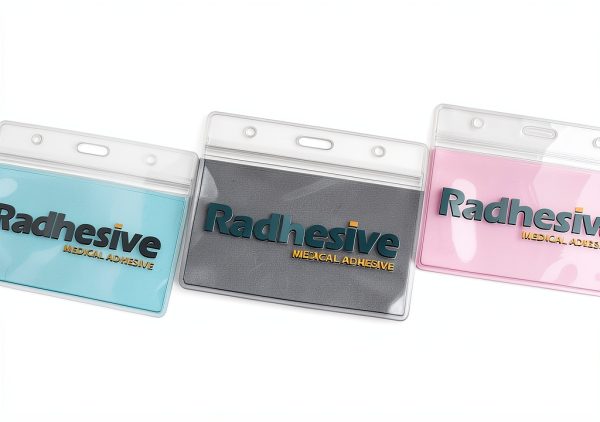 Radiology Adhesive Marker RADHESIVE Pink PVC Chisel XMHG0721 3x3in-2