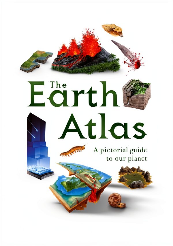 Children's Atlas by DK Children 66‑Page Illustrated World Map for 9‑12-0