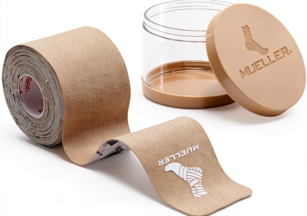 Mueller Kinesiology Tape Beige 20 Precut Strips Elite Size-0