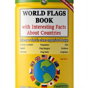 Feelingood Children’s Atlas Print Replica Map Book for Ages 9-12-0