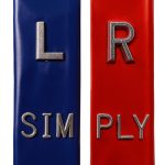 Simply Markers Aluminum Sideless Marker Set – Blue & Red 2.25" L-0