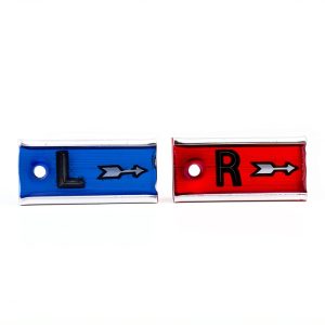 Phillips Safety Radiology Marker Aluminum Dual‑Color R/L Indicator-0