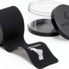 Mueller Kinesiology Therapeutic Tape Black 20-Count Pre-Cut Strips-0