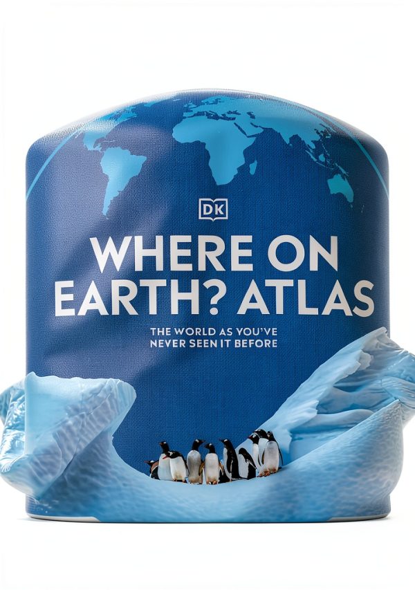 Kids World Atlas by DK Children Interactive Maps for Ages 6 to 10-0