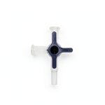 Hynec 3-Way Luer Lock Stopcock 4.0mm Polycarbonate Valve 20-Pack-0