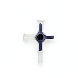 Hynec 3-Way Luer Lock Stopcock 4.0mm Polycarbonate Valve 20-Pack-0