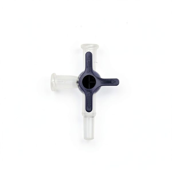 Hynec 3-Way Luer Lock Stopcock 4.0mm Polycarbonate Valve 20-Pack-1