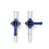 Hynec 2-Way Luer Lock Stopcock, 5/32" 4.0mm Multi-Purpose Valve for Lab Equipment, School Projects & DIY Experiments (20-Pack)-1