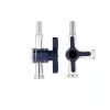 Hynec 3-Way Luer Lock Stopcock 4.0mm Polycarbonate Valve 20-Pack-4