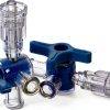 QWORK 3-Way Stopcocks Luer Connection Injection Stopcock 20 Pack-1
