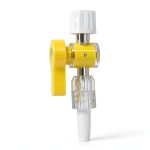 Zymo Research S7001 One-Way Luer-Lock Clear Stopcock (Pack of 20)-0