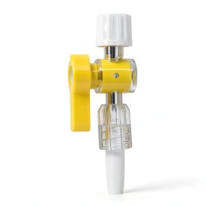 Zymo Research S7001 One-Way Luer-Lock Clear Stopcock (Pack of 20)-0