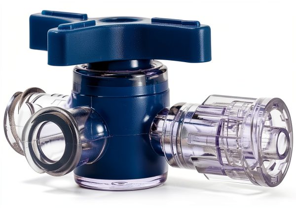 QWORK 3-Way Stopcocks Luer Connection Injection Stopcock 20 Pack-6