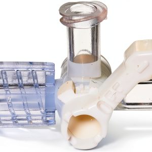 Kimble Nylon Three-Way Stopcock with Luer-Lock Fittings – Pack of 10-0
