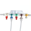 Hynec 3-Way Luer Lock Stopcock 4.0mm Polycarbonate Valve 20-Pack-8