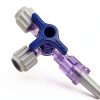 Aseptic Packaging Tee Valve KKUANG 5‑Piece Luer Stopcock Set for DIY-1