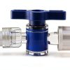 6PCS Luer 2 Way Valves Disposable Dual Port Stopcocks 2.11 x 0.71 inches Controls Liquid and Gas Flow Direction For School Projects Amateur DIY Experimental Research Projects-1