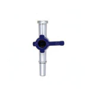 Hynec 2-Way Luer Lock Stopcock, 5/32" 4.0mm Multi-Purpose Valve for Lab Equipment, School Projects & DIY Experiments (20-Pack)-0
