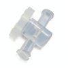 2-Way Stopcock TODA Fluid Control – Female Luer Lock PP, 25 Pack Clear-4