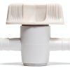 Bel-Art Stopcock 2-Piece for ⅜ in. Tubing – Polyethylene F30915-0000-1