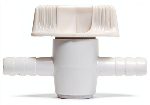 Bel-Art Stopcock 2-Piece for ⅜ in. Tubing – Polyethylene F30915-0000-1
