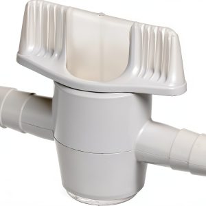 Bel-Art Stopcock 2-Piece for ⅜ in. Tubing – Polyethylene F30915-0000-0