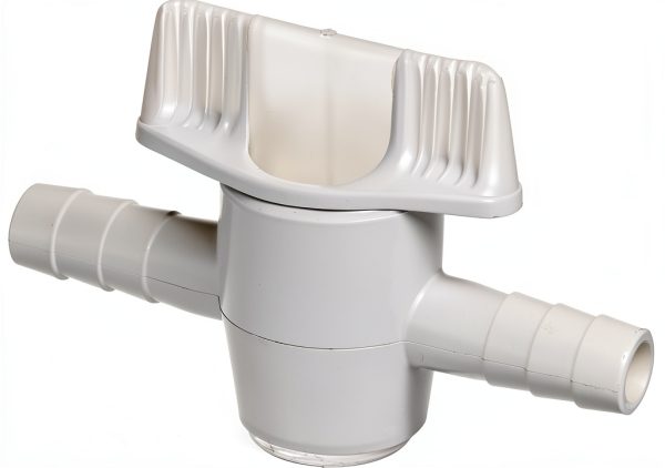 Bel-Art Stopcock 2-Piece for ⅜ in. Tubing – Polyethylene F30915-0000-0