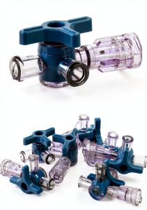 QWORK 3-Way Stopcocks Luer Connection Injection Stopcock 20 Pack-0