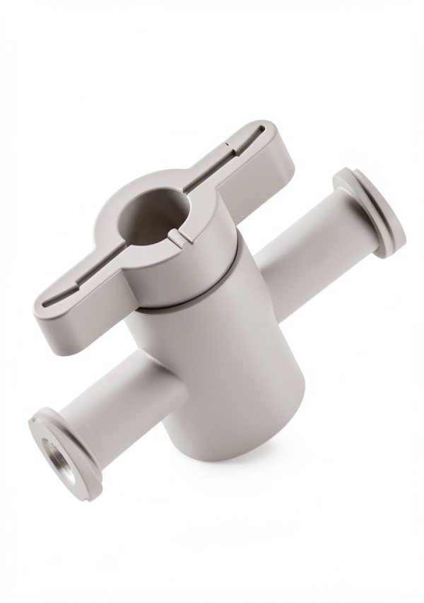 2-Way Stopcock with Luer Connection, Female Luer Ends, PP Material, 100-Pack-2