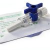 3 Way Stopcocks TICOMI Disposable Luer Lock Pack of 16 Blue-2