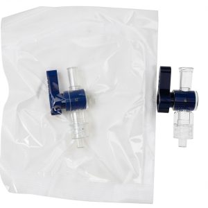 Hynec 2-Way Luer Lock Stopcock 4.0mm EO Sterilized Valve 20 Pack-0