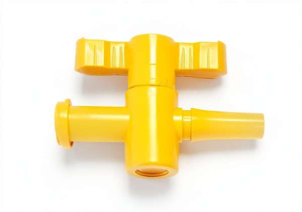 Nylon 1-Way Stopcocks by Tomopal Inc. 50ml Luer Fitting Pack of 50-1