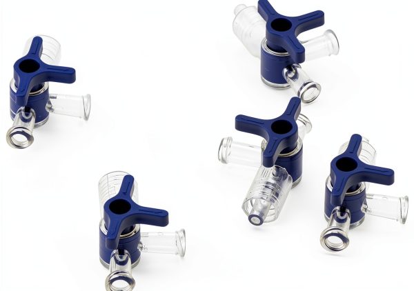 5Pcs 3 Way Stopcocks SHUATI Medical Injection Stopcock Transparent-3