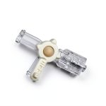 Medline 3-Way Stopcock OFF Handle Adapter Collar 45psi 20 Pack-0