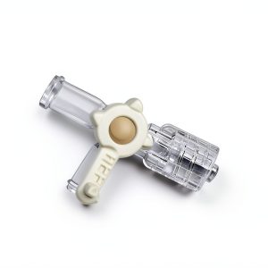 Medline 3-Way Stopcock OFF Handle Adapter Collar 45psi 20 Pack-0