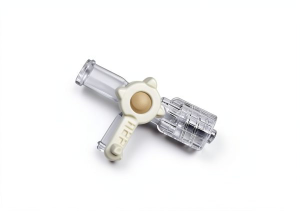 Medline 3-Way Stopcock OFF Handle Adapter Collar 45psi 20 Pack-0