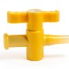 Nylon 1-Way Stopcocks by Tomopal Inc. 50ml Luer Fitting Pack of 50-2