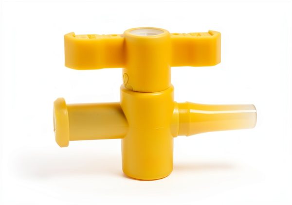 Nylon 1-Way Stopcocks by Tomopal Inc. 50ml Luer Fitting Pack of 50-2